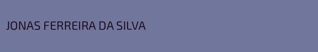 JONAS FERREIRA DA SILVA